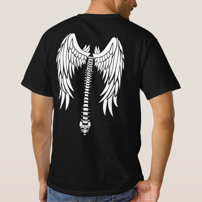 CAMISETA ANGEL WINGS VOLTA À CELEBRAÇÃO DO FORMANDO DE FOTO (Verso)