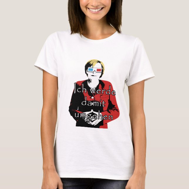 Camiseta Angela Merkel (Frente)
