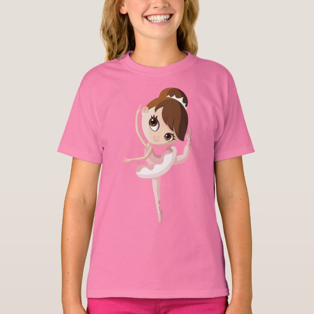 Camiseta Angelina, a Ballerina (Frente)