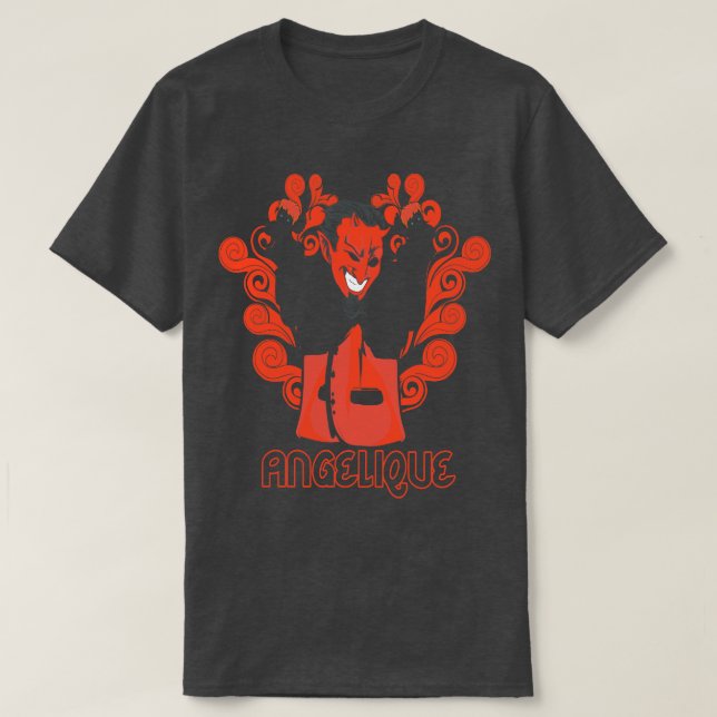 Camiseta Angelique Diabo Mephistopheles (Frente do Design)