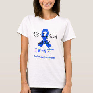 Camiseta Angelman Syndrome Awareness Ribbon Support Gifts