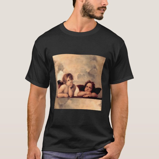 Camiseta Angels Raphael Cupid Cherubs Angel (Frente)