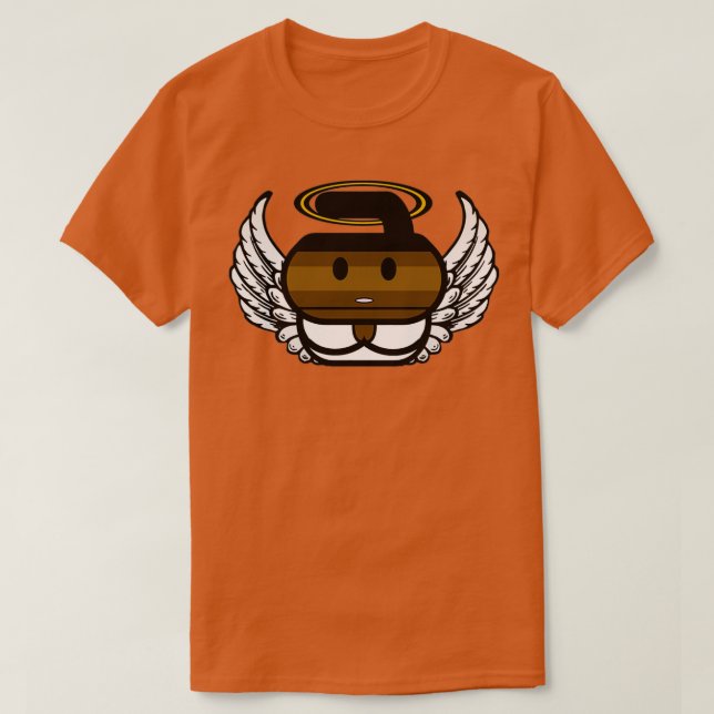 Camiseta Angels Rock Curling Rockers (Frente do Design)