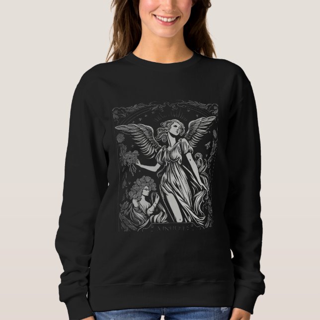 Camiseta Angels Tarot Card Graphic for Men Women Boys Girls (Frente)