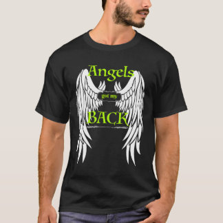Camiseta Angels tem as minhas asas religiosas inspiradoras