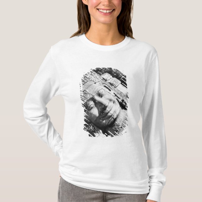 Camiseta Ângkor Camboja, Cabeça do Bayon (Frente)