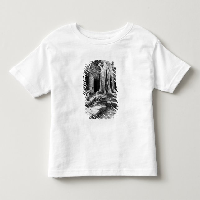 Camiseta Angkor Camboja, Ta Prohm Tree (Frente)