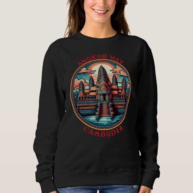 Camiseta Angkor Wat, Camboja (Frente)