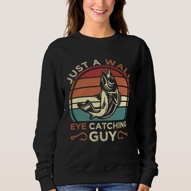 Camiseta Angler Fisherman & Walleye Fishing (Frente)