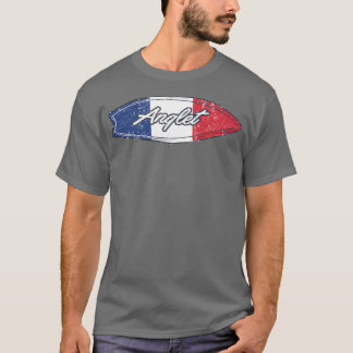 Camiseta Anglet France Flag Surfboard