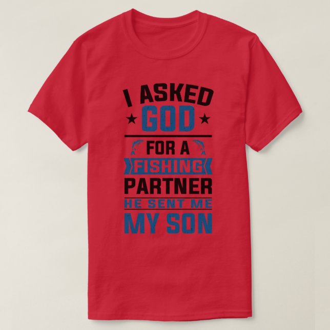 Camiseta Anglóbulo Pesca Pai e Filho Parceiros de Angling (Frente do Design)
