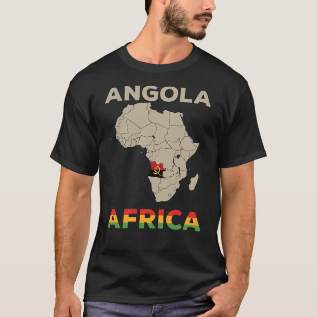 Camiseta Angola-África (Frente)