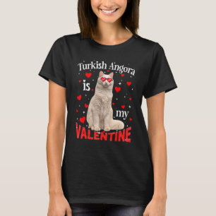 Camiseta Angora Turca Engraçada É O Meu Namorados De Gato G