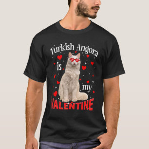 Camiseta Angora Turca Engraçada É O Meu Namorados De Gato G