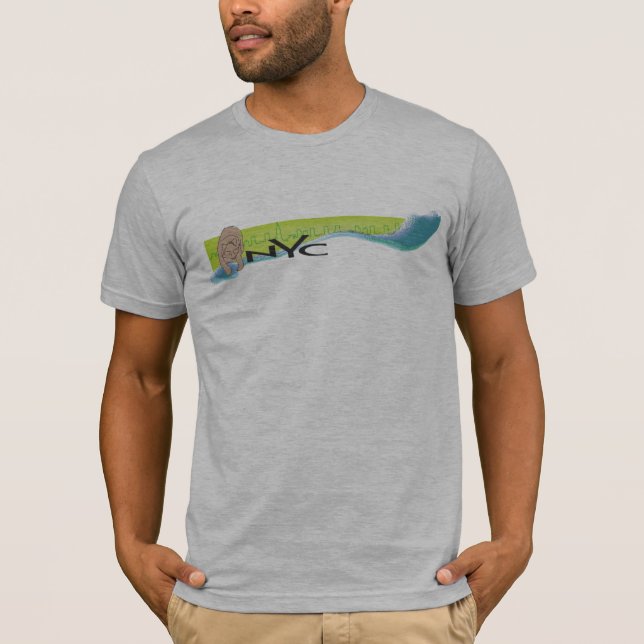 Camiseta Angra NYC do urso (Frente)