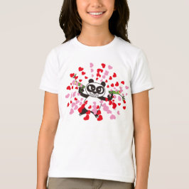 Camiseta Angry Face Panda Loves