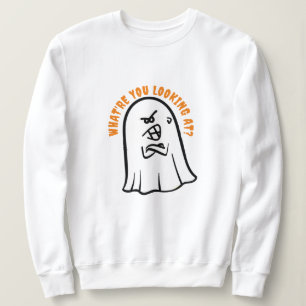 Camiseta Angry Ghost Pun, O que você está olhando para o Ha
