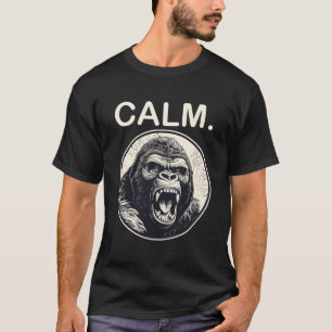 Camiseta Angry Gorilla - Macaco Calmo Ape