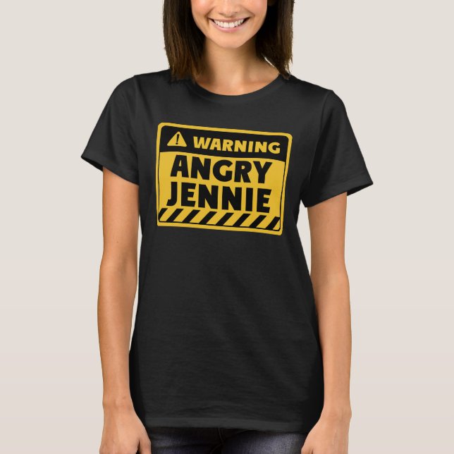 Camiseta Angry Jennie (Frente)