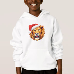 Camiseta Angry Lion face Safari Papais noeis Figurino de Na