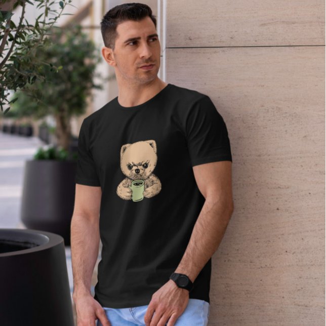 Camiseta Angry Pomeranian (Criador carregado)