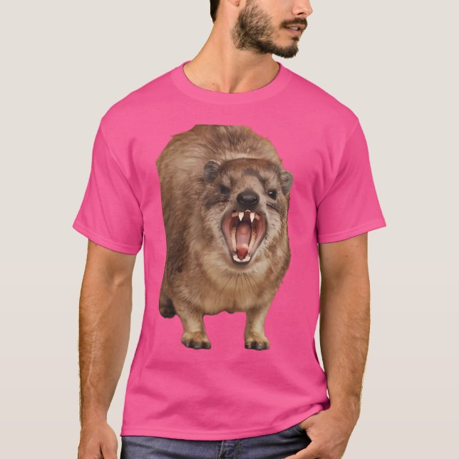 Camiseta Angry Rock Hyrax (Frente)