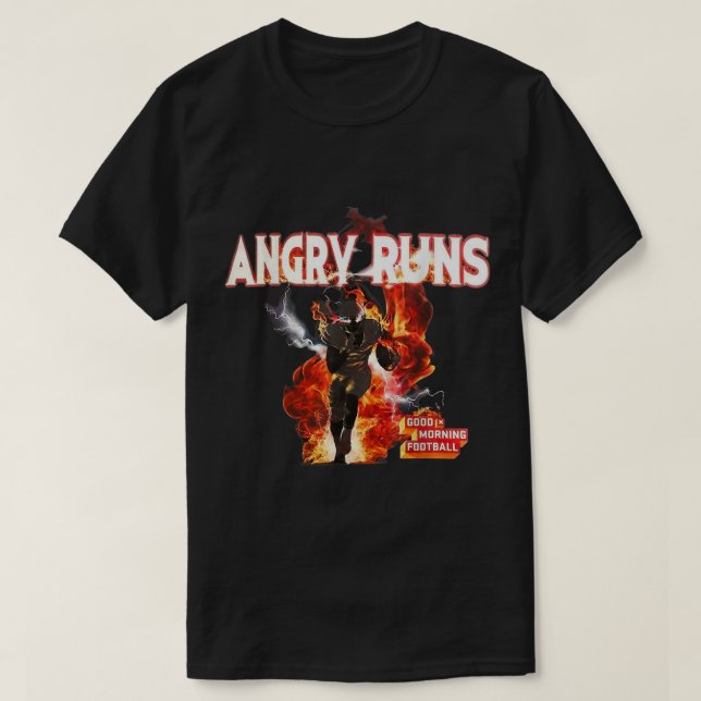 Camiseta Angry Run Good Morning Football (Frente do Design)