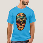 Camiseta Angry Skull Lover Wild Skull Art Graphic Tee<br><div class="desc">A bold and intense angry skull design created for skull lovers who enjoy dark, edgy artwork. This wild skull art features a fierce expression that gives the design a powerful rebellious vibe. Perfect for fans of gothic style, rock and metal aesthetics, biker culture, and anyone who appreciates striking skull graphics...</div>