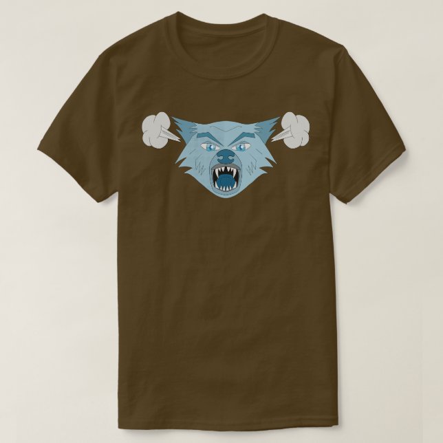 Camiseta Angry Wolf (Frente do Design)