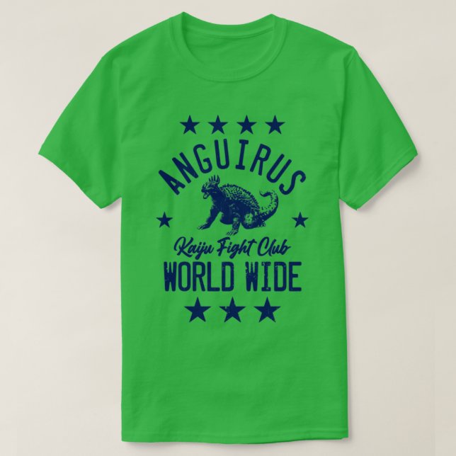 Camiseta ANGUIRUS Kaiju Fight Club (Frente do Design)