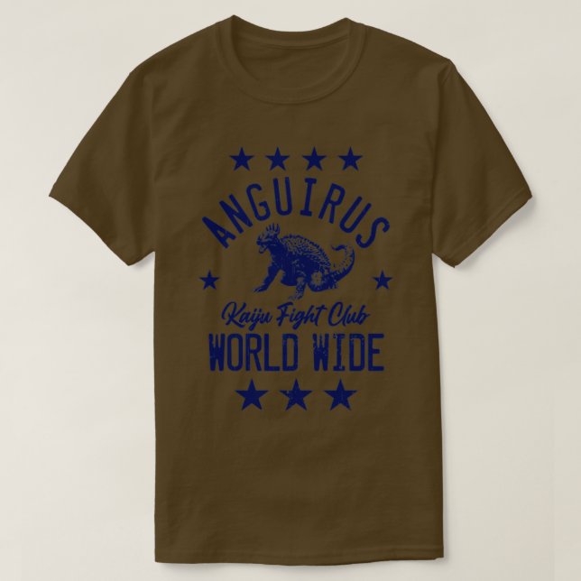 Camiseta ANGUIRUS Kaiju Fight Club (Frente do Design)