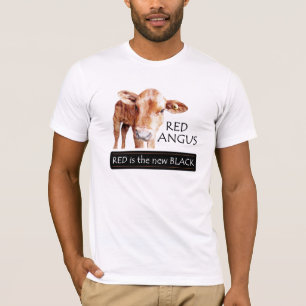 Camiseta Angus vermelho