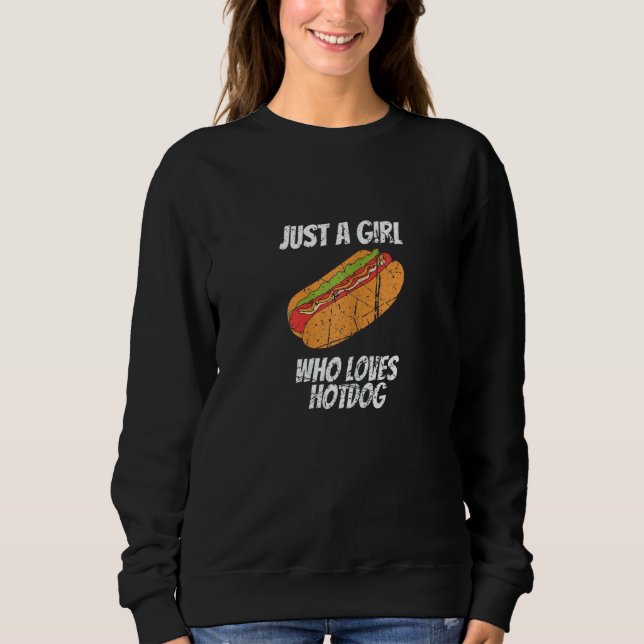 Camiseta Angustiado Apenas Uma Garota Que Ama Comida De Cac (Frente)