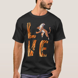 Camiseta Anim Africano Safari de Vida Selvagem de Bengala