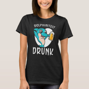 Camiseta Anima Bebado de Biologia Marinha do Golfinho