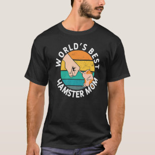 Camiseta Anima de Hamsters Bonitos da Mãe do Melhor Hamster