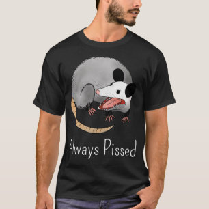 Camiseta Anima De Lixo De Rato De Rato De Roedor De Possum