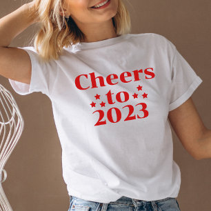 Camiseta Anima-Se Com O Feliz ano novo Das Mulheres Moderna