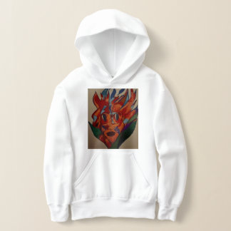 Camiseta Animação da Flor Flamejante