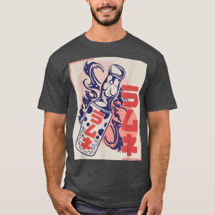 Camiseta Animação de Arte Japonesa Retro Japan Kawaii 