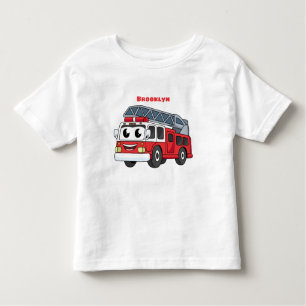 Camiseta Animação de bombeiros felizes