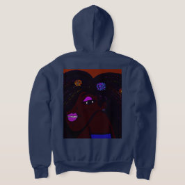 Camiseta Animação de Mulher de Cor