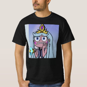 Camiseta Animação de personagem de estrela marco