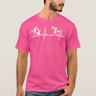 Camiseta Animação de Torcida Pulsação Cardíaca Animação de