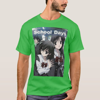 Camiseta animação dos dias escolares