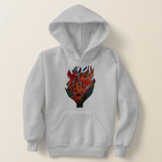 Camiseta Animação Flor Flamejante