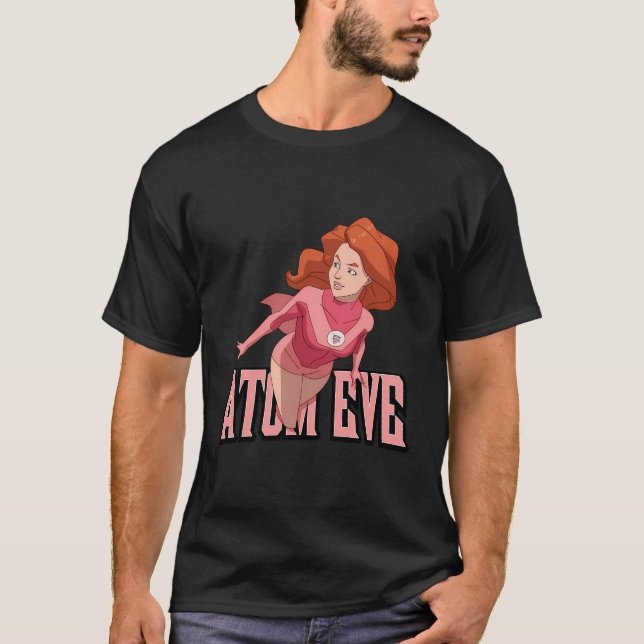 Camiseta Animação Invencível - Eva Atom (Frente)