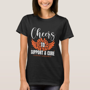 Camiseta Animações para apoiar e curar o aquecimento da leu