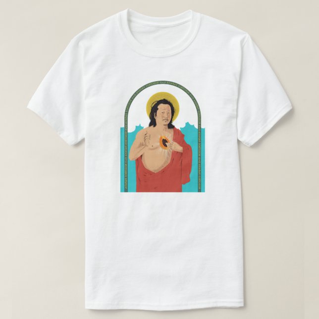 Camiseta Animado Bobby Lee 'Tiger Belly' 4 (Frente do Design)