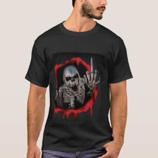 Camiseta Animado-Crânio